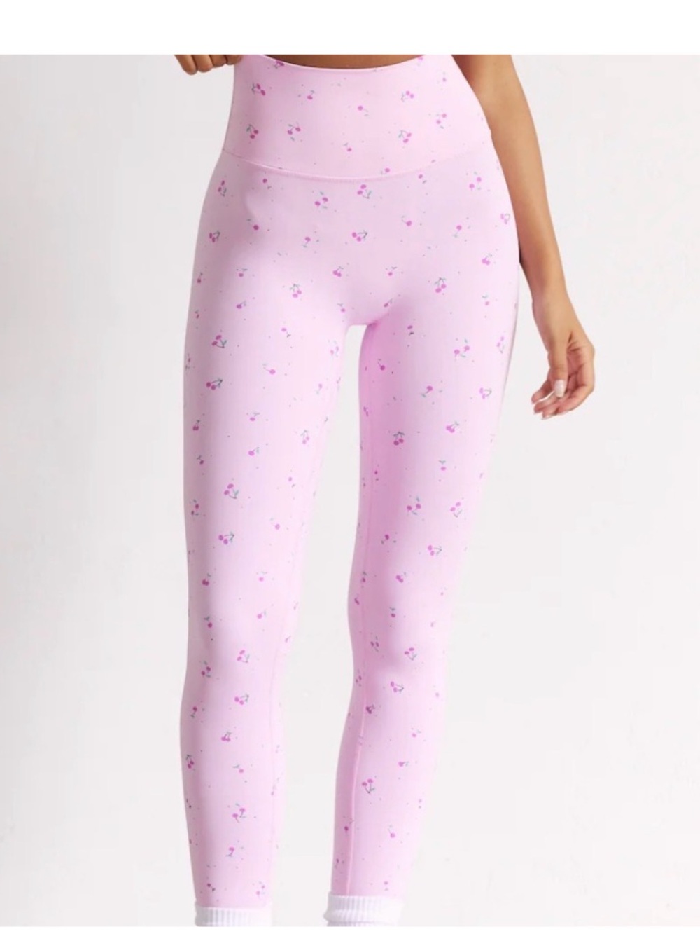 Astoria LUXE BLOSSOM Full Length Legging - Cherry small